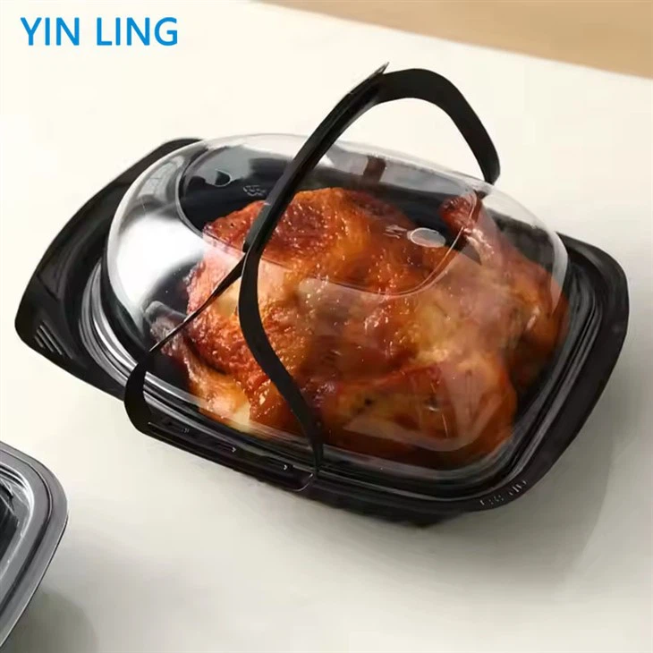 Plastic Box For Roasted Chicken