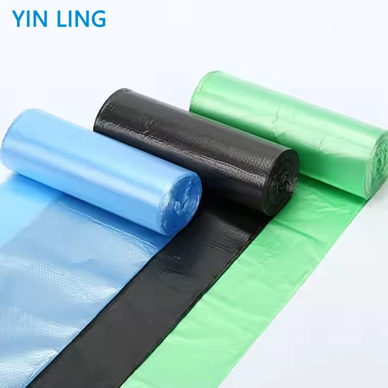 Rolled Garbage Plastic Bags